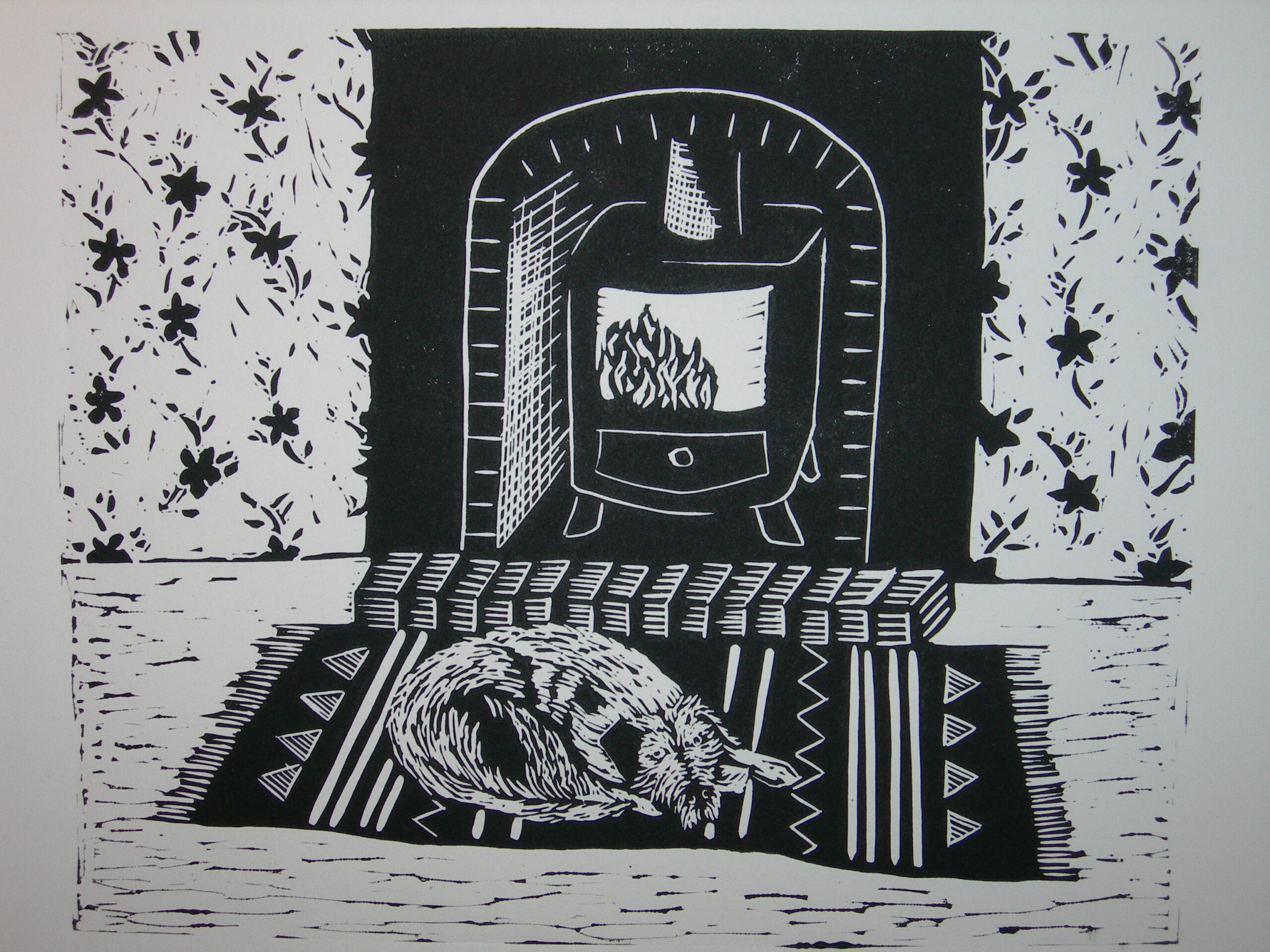 Lino Print, 2014