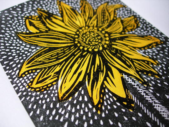 Lino and Silk Screen Print, 2017